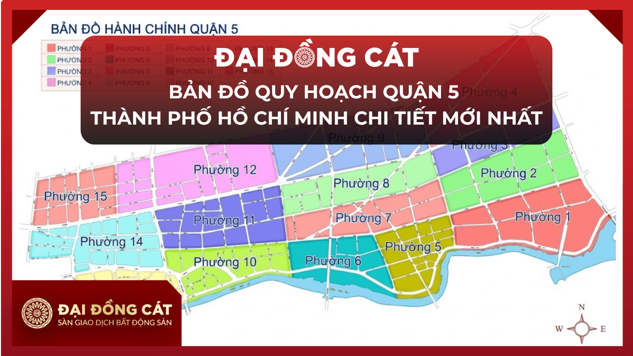 Bản Đồ Quy Hoạch Quận 5 Thành Phố Hồ Chí Minh Chi Tiết Mới Nhất