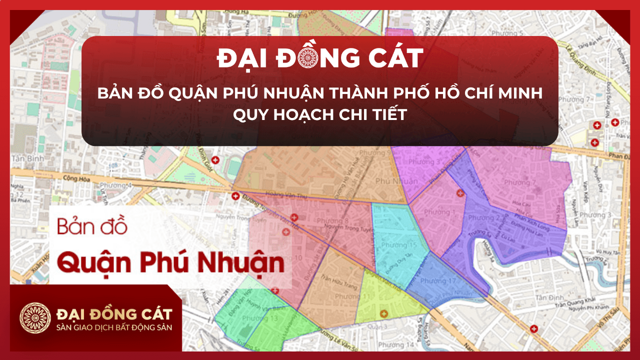 Bản Đồ Quận Phú Nhuận Thành Phố Hồ Chí Minh Quy Hoạch Chi Tiết