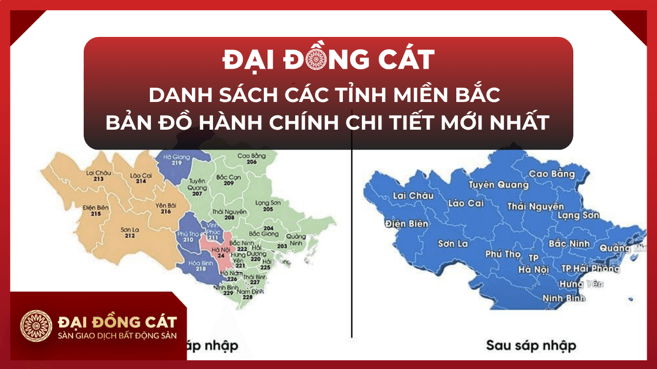Danh Sách Các Tỉnh Miền Bắc Bản Đồ Hành Chính Chi Tiết Mới Nhất